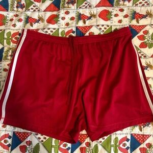 Champion Red Women's Athletic Shorts